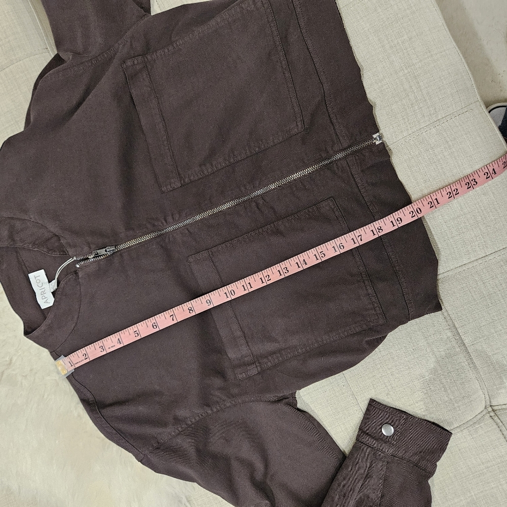 Soft Twill Stand Collar Jacket - Picture 8 of 14